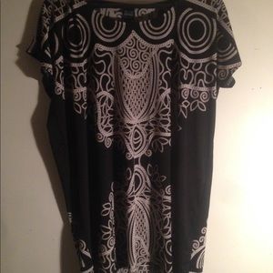 Saks 5th Ave Blue T shirt dress